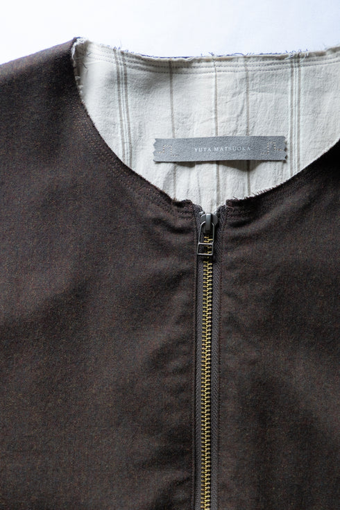 【YUTA MATSUOKA】"GENTLY CLOTH ZIP JACKET"