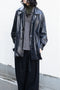 【Licht Bestreben】"FAKE-FAKE LEATHER Ⅱ BALMACAAN COAT"