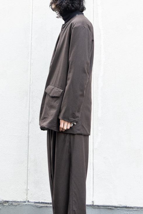 【YUTA MATSUOKA】"GENTLY CLOTH ZIP JACKET"