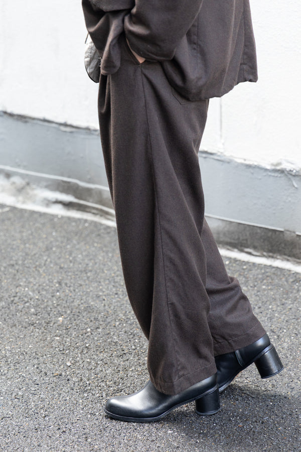 【YUTA MATSUOKA】"GENTLY CLOTH STRAIGHT PANTS"
