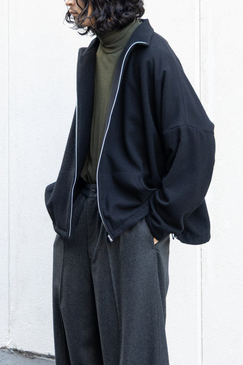 【Blanc YM】"CASHMERE ZIP JACKET"