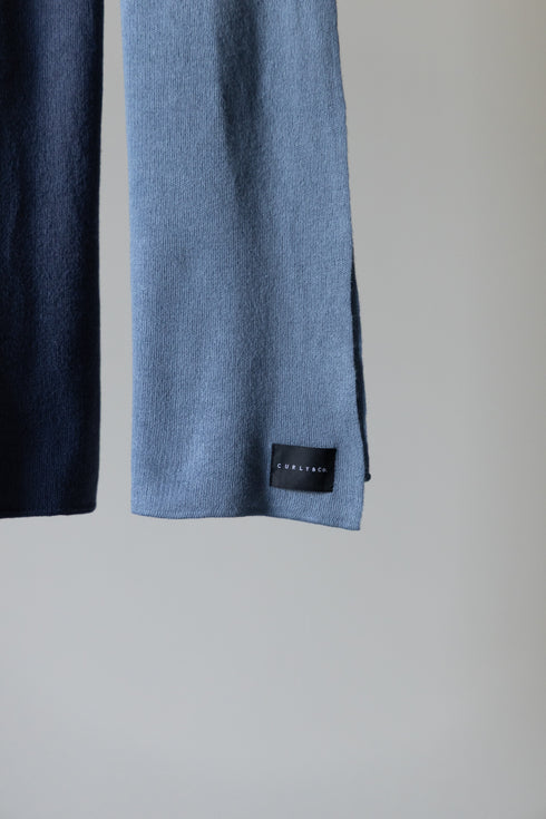 【CURLY&Co.】"PANEL COLOR SILK SCARF"