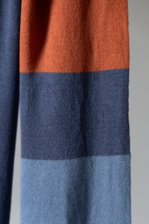 【CURLY&Co.】"PANEL COLOR SILK SCARF"