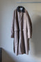 【THE JEAN PIERRE】"Leather Collar Coat"