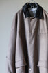 【THE JEAN PIERRE】"Leather Collar Coat"