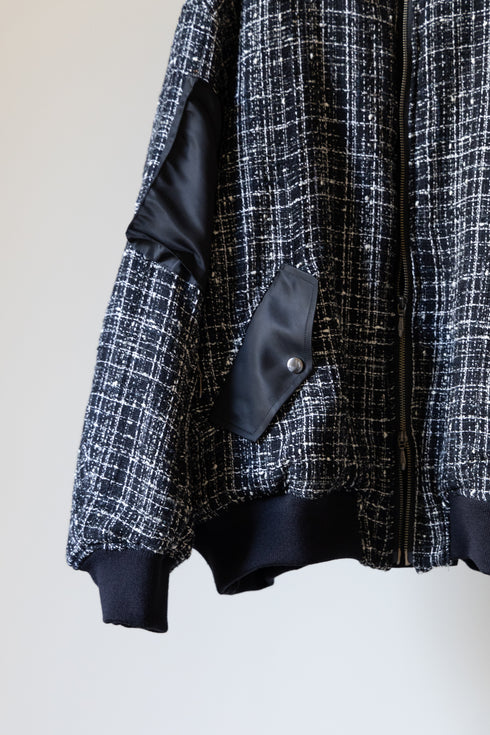 【THE JEAN PIERRE】"Royal Canadian Air Force Tweed MA-1"