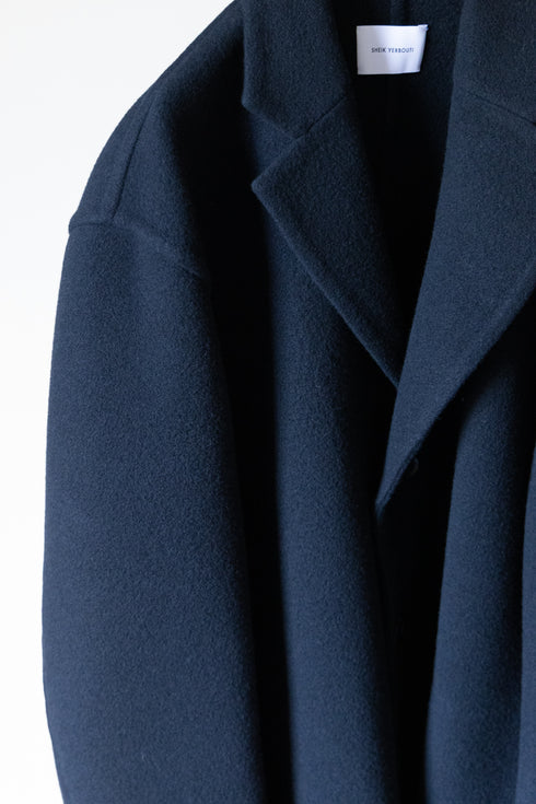 【SHEIK YERBOUTI】"DOUBLE FACE MELTON OVER COAT"