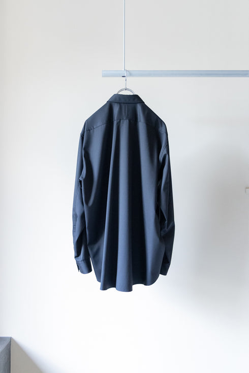 【SHEIK YERBOUTI】"SILK WOOL REGULAR SHIRT"