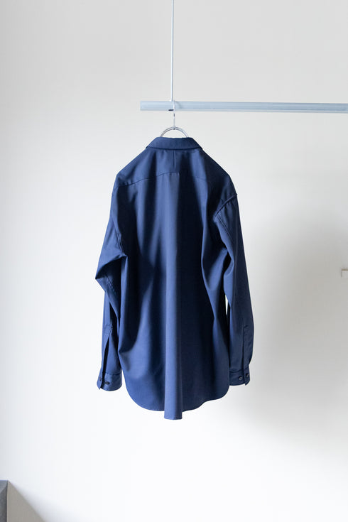 【SHEIK YERBOUTI】"SILK WOOL REGULAR SHIRT"