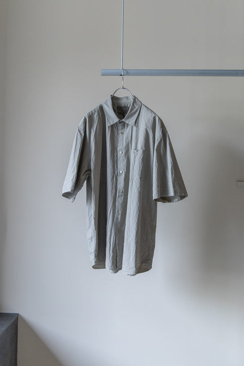 【YOKO SAKAMOTO】"REGULAR COLLAR SHORT SLEEVE SHIRT"
