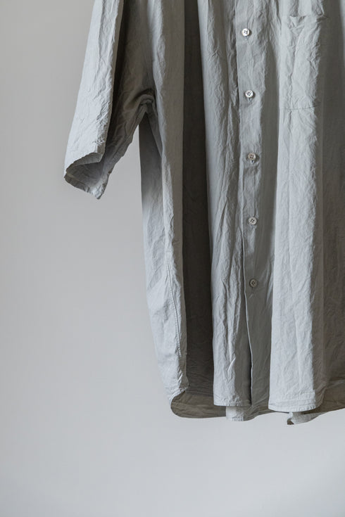 【YOKO SAKAMOTO】"REGULAR COLLAR SHORT SLEEVE SHIRT"