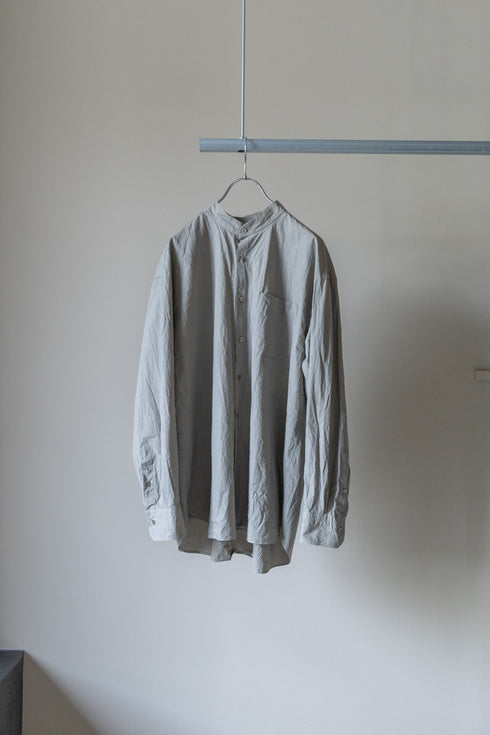 【YOKO SAKAMOTO】"BAND COLLAR SHIRT"