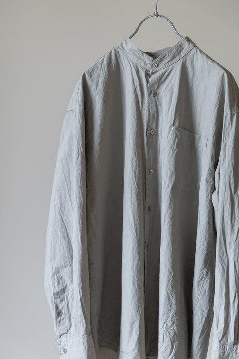 【YOKO SAKAMOTO】"BAND COLLAR SHIRT"