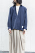 【SHEIK YERBOUTI】"SILK WOOL SKIPPER SHIRT"