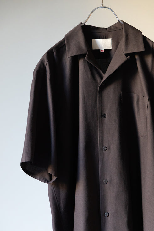 【YOKO SAKAMOTO】"OPEN COLLAR S/S SHIRT"