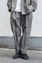 【nuterm】"Collor Stitch Relax Tapered Trousers"