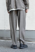 【nuterm】"Collor Stitch Relax Tapered Trousers"