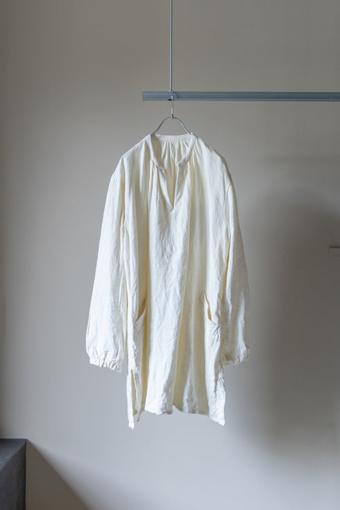 【YUTA MATSUOKA】"CANVAS LINEN SMOCK"