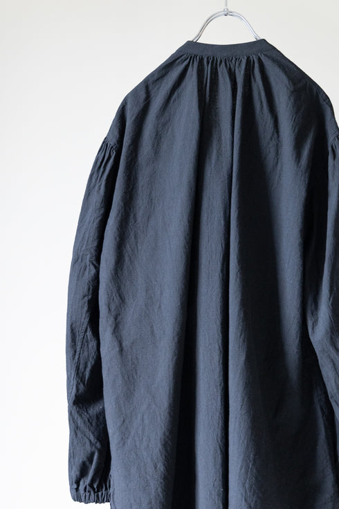 【YUTA MATSUOKA】"SHEETING DYED PLAIN WEAVEN SMOCK"