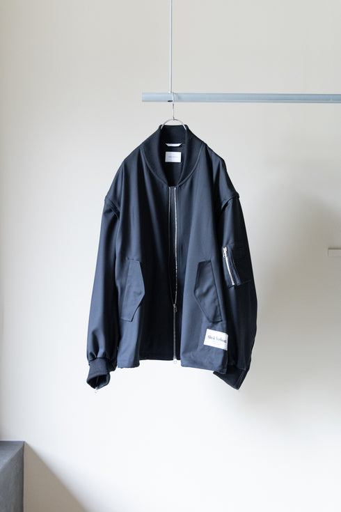 【SHEIK YERBOUTI】"Detachable Bomber Jacket"