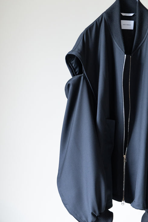 【SHEIK YERBOUTI】"Detachable Bomber Jacket"