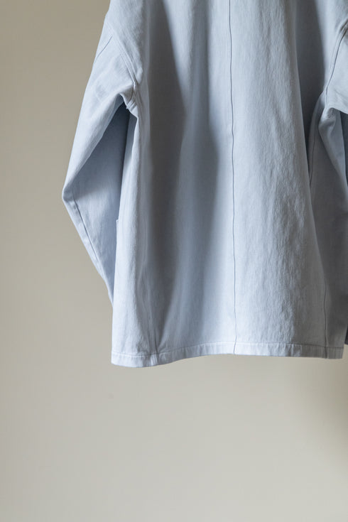 【CURLY&Co.】"KNIT DENIM COVERALL JACKET"