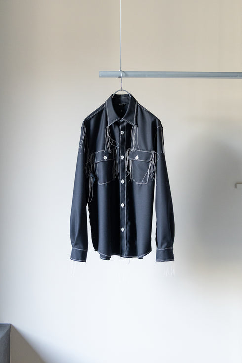 【LQUARTET】"WASHABLE SUPER100’s 60s CRAFTSMAN SHIRT"