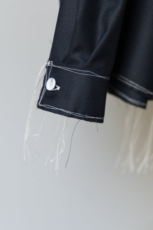 【LQUARTET】"WASHABLE SUPER100’s 60s CRAFTSMAN SHIRT"