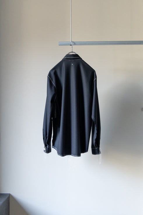 【LQUARTET】"WASHABLE SUPER100’s 60s CRAFTSMAN SHIRT"
