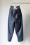 【LQUARTET】"WASHABLE SUPER100’s WIDE CEREMONY MC TROUSERS"