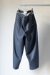 【LQUARTET】"WASHABLE SUPER100’s WIDE CEREMONY MC TROUSERS"