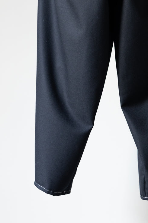 【LQUARTET】"WASHABLE SUPER100’s WIDE CEREMONY MC TROUSERS"