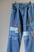 【KUON】"Sashiko Mended Denim Trousers"