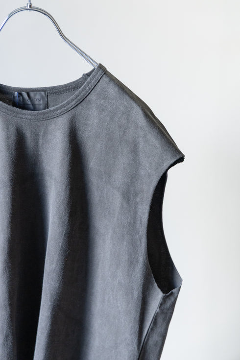 【KUON】"Sumizome Sleeveless Top"