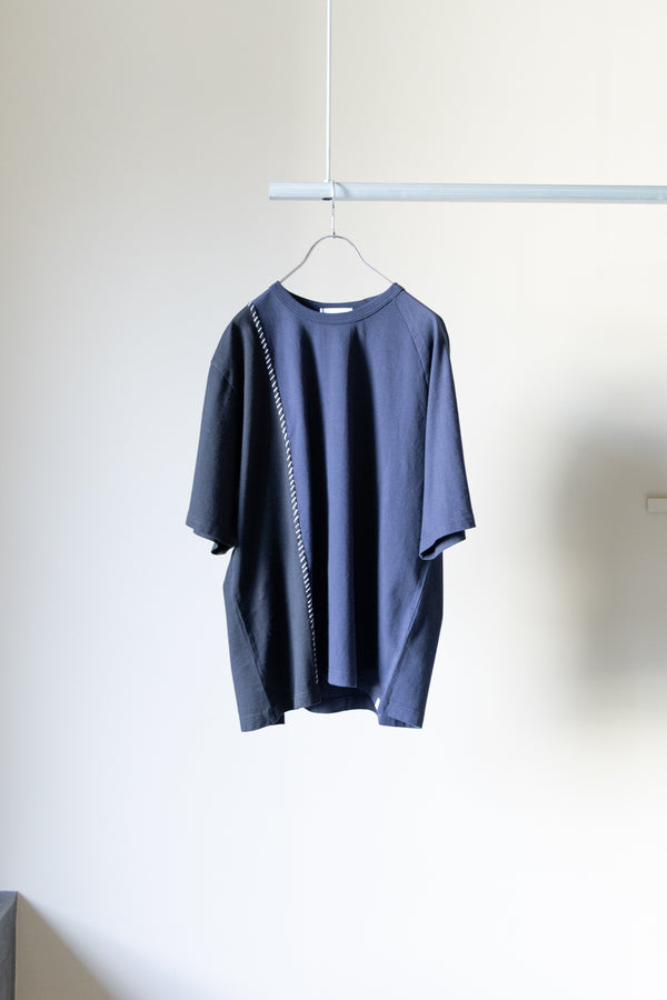 【KUON】"Sashiko Docking Tee"