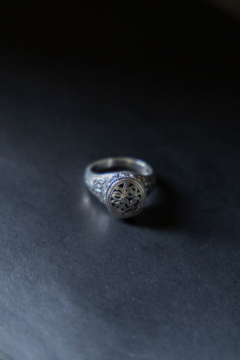 【GEROCHRISTO】"Garden Shadows Circle Ring"
