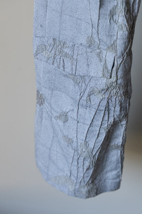 別注【Licht Bestreben】"Shin Flap Baggy Jacquard Trousers"