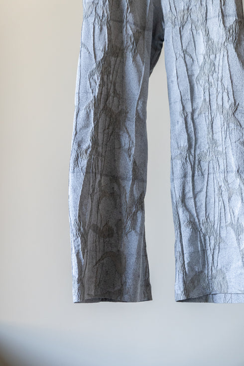 別注【Licht Bestreben】"Shin Flap Baggy Jacquard Trousers"