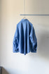 【Licht Bestreben】"Detachable Sleeve Hook-Cuff Denim Shirt"
