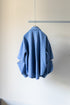 【Licht Bestreben】"Detachable Sleeve Hook-Cuff Denim Shirt"