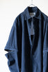 【Licht Bestreben】"Detachable Sleeve Hook-Cuff Denim Shirt"
