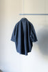 【Licht Bestreben】"Detachable Sleeve Hook-Cuff Denim Shirt"