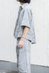 別注【Licht Bestreben】"Detachable Sleeve Hook-Cuff Jacquard Shirt"