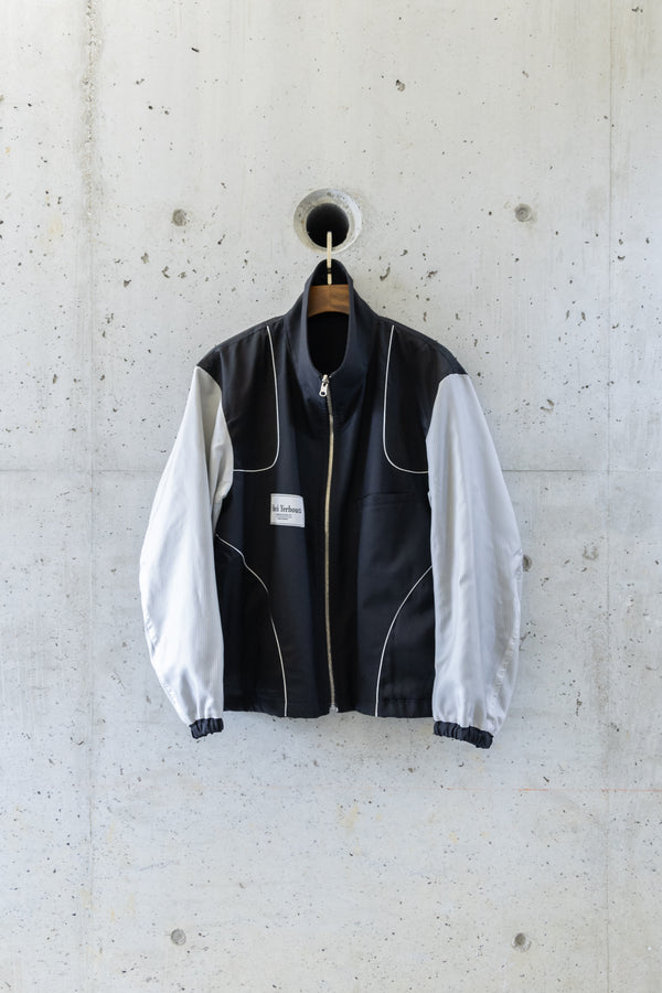 【SHEIK YERBOUTI】"ウールギャバジンリバーシブルトラックジャケット"
