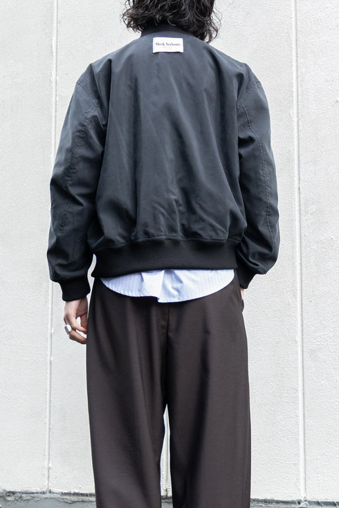 【SHEIK YERBOUTI】"Reversible Handpaint Bomber Jacket"