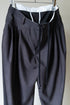 【THE JEAN PIERRE】"Urban Wool Low 3 Tuck Trousers"