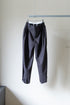 【THE JEAN PIERRE】"Urban Wool Low 3 Tuck Trousers"