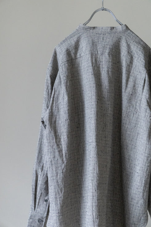 【nuterm】"Band Collar Shirts"