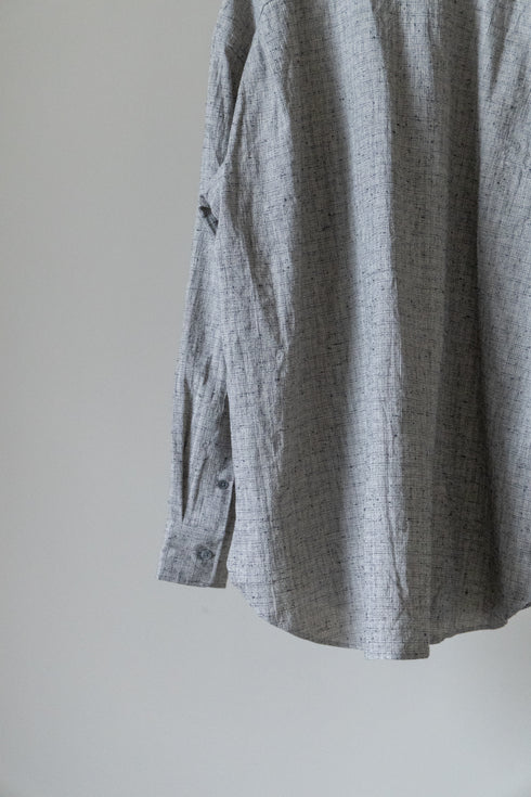 【nuterm】"Band Collar Shirts"