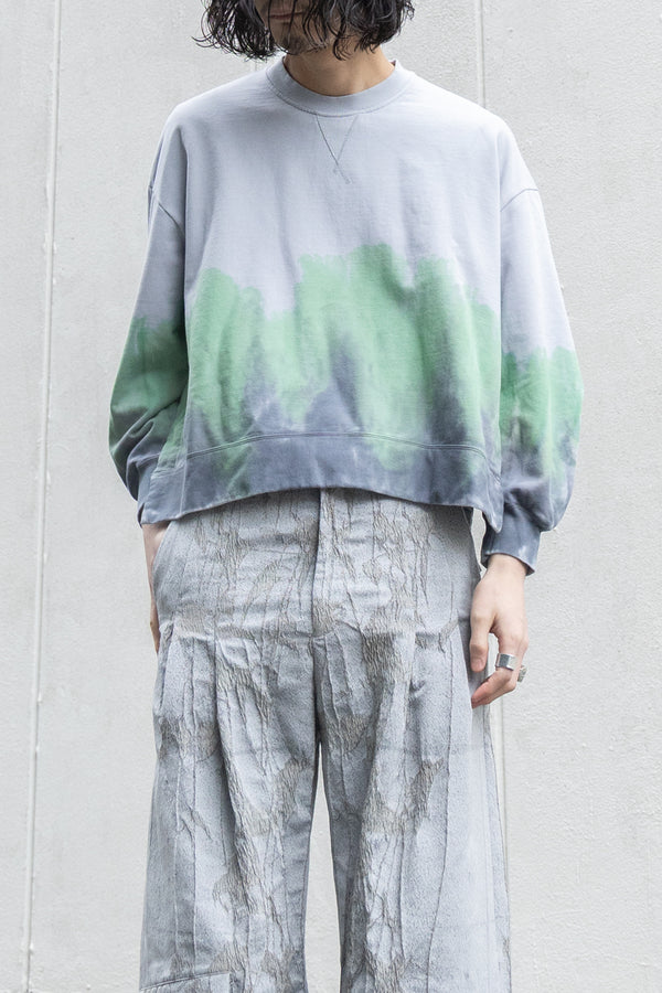 【Licht Bestreben】"Hand Dyed Long Sleeve Pullover"